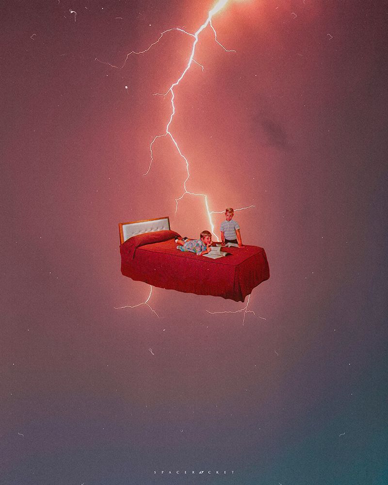 #427 art print by Spacerocket Art for $57.95 CAD