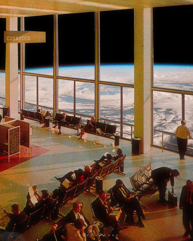 #555 art print by Spacerocket Art for $57.95 CAD