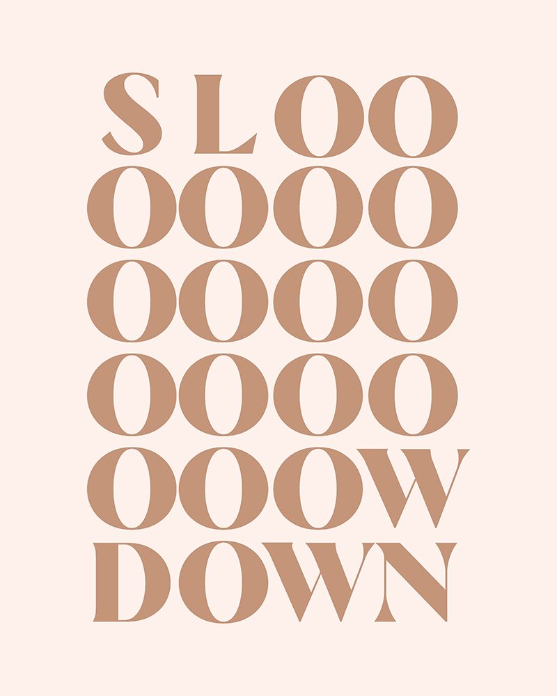 Slow Down art print by Beth Cai for $57.95 CAD