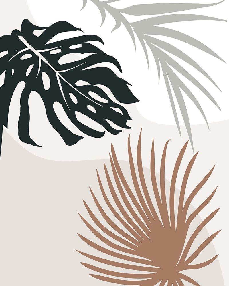 Tropical Leaves No3 art print by Beth Cai for $57.95 CAD