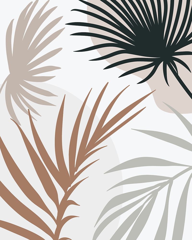 Tropical Leaves No4 art print by Beth Cai for $57.95 CAD