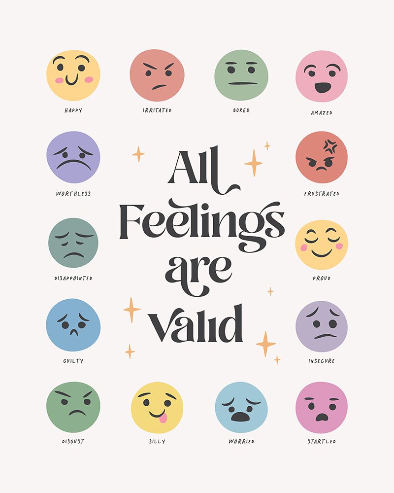 All Feelings Are Valid No2 art print by Beth Cai for $57.95 CAD