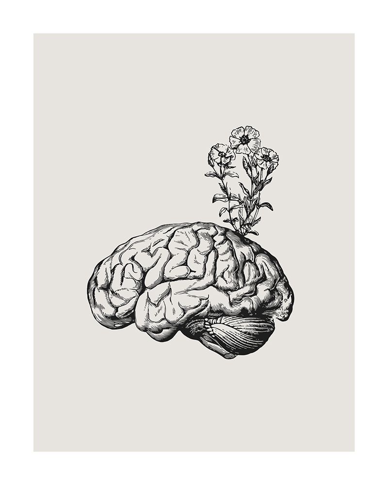 Brain Bloom art print by Beth Cai for $57.95 CAD