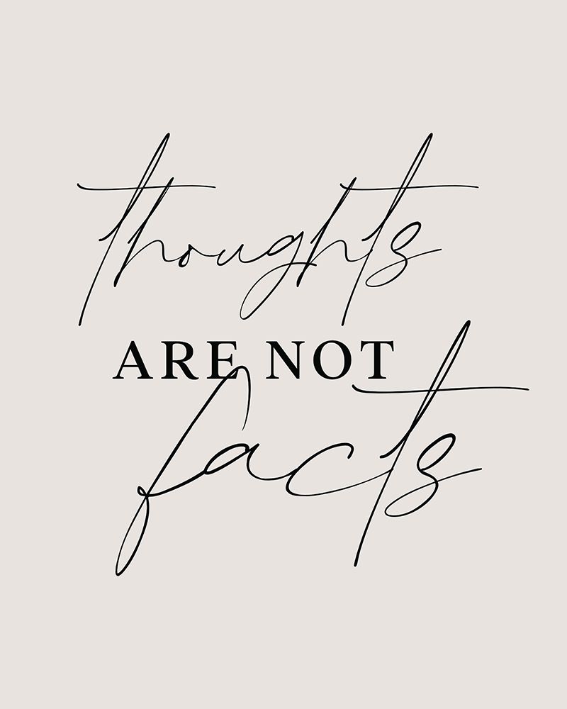 Thoughts Not Facts art print by Beth Cai for $57.95 CAD