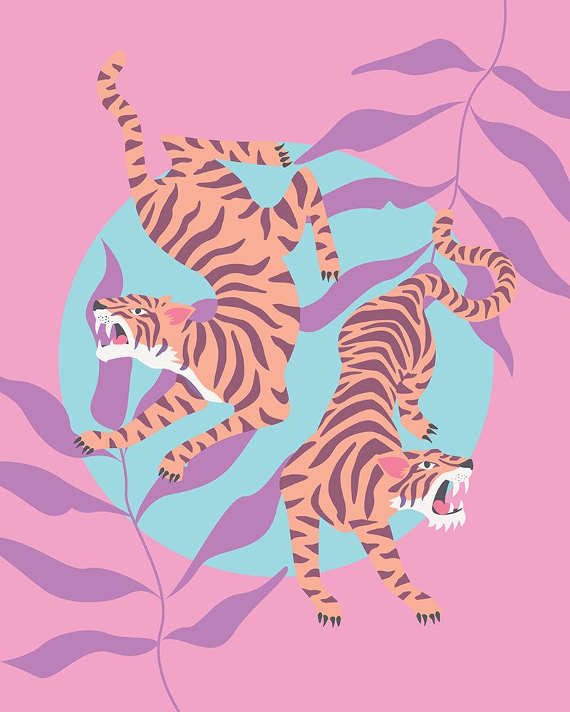 Tigers art print by Beth Cai for $57.95 CAD