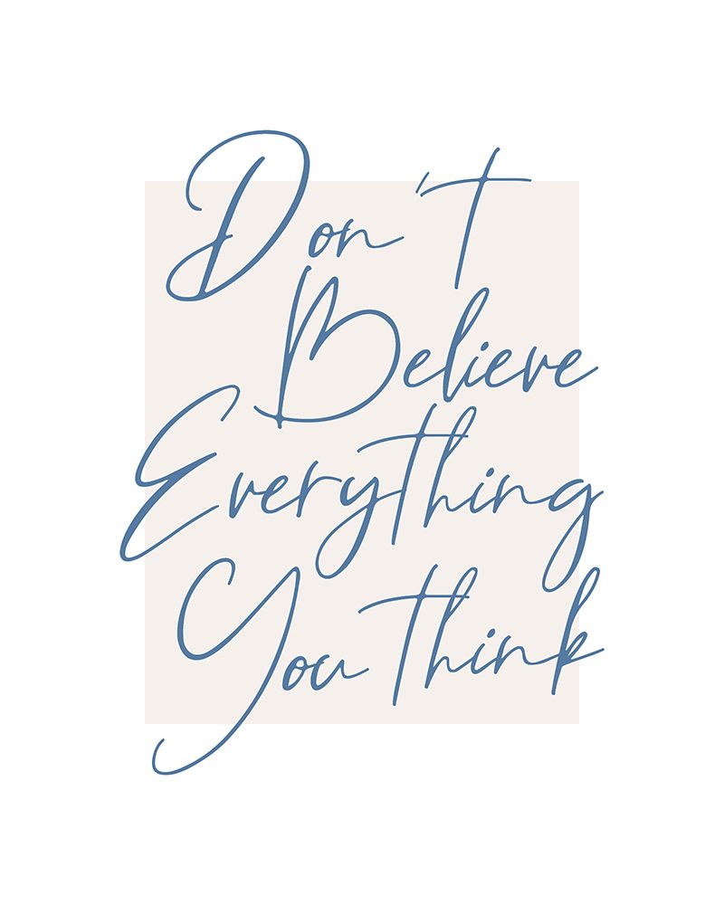 Dont Believe Everything art print by Beth Cai for $57.95 CAD