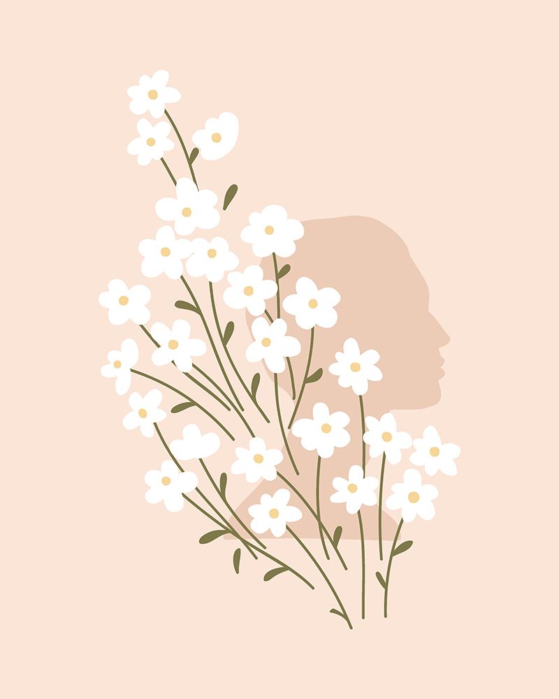 Head Bloom art print by Beth Cai for $57.95 CAD