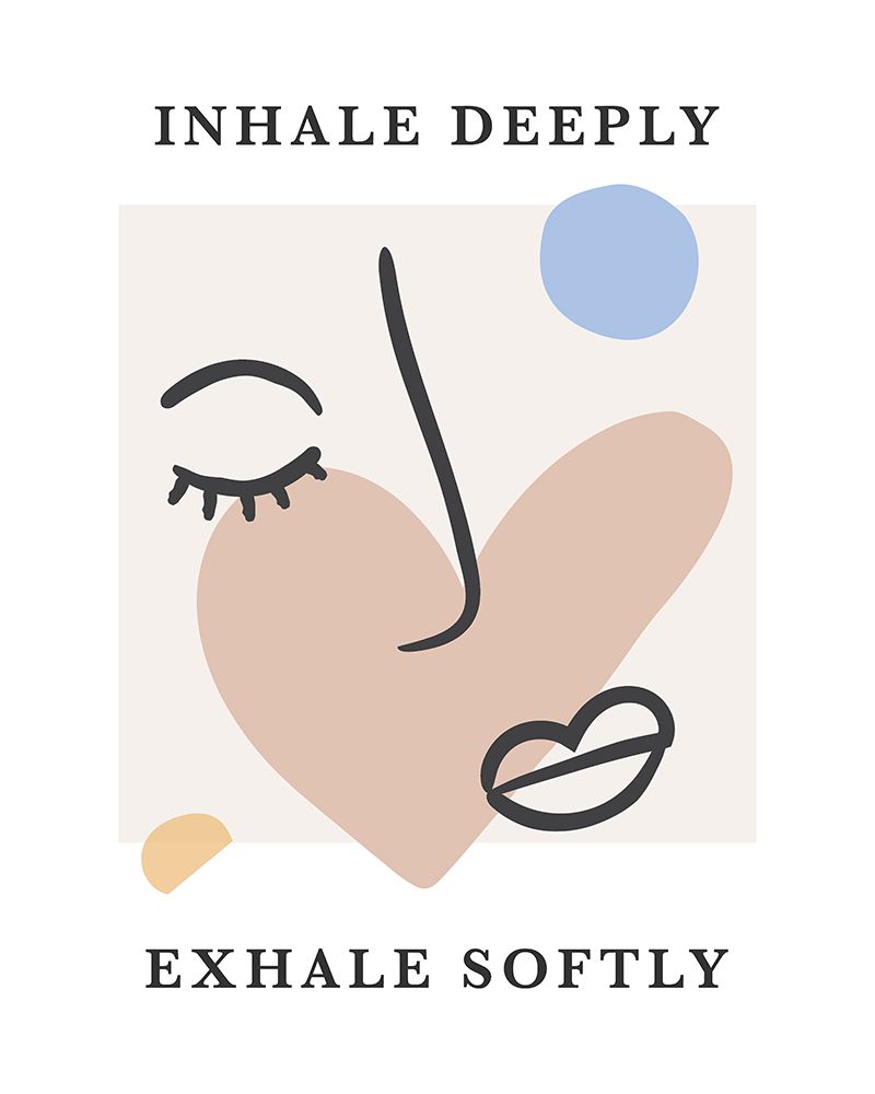 Inhale Deep art print by Beth Cai for $57.95 CAD