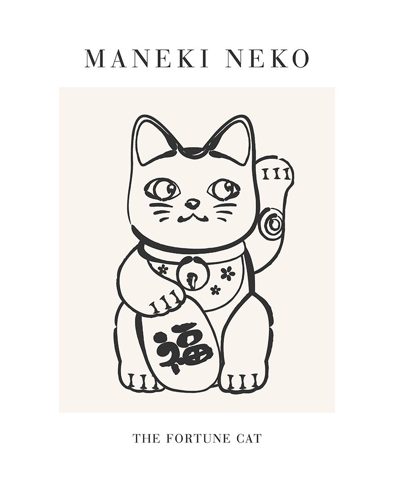 Manekineko No2 art print by Beth Cai for $57.95 CAD
