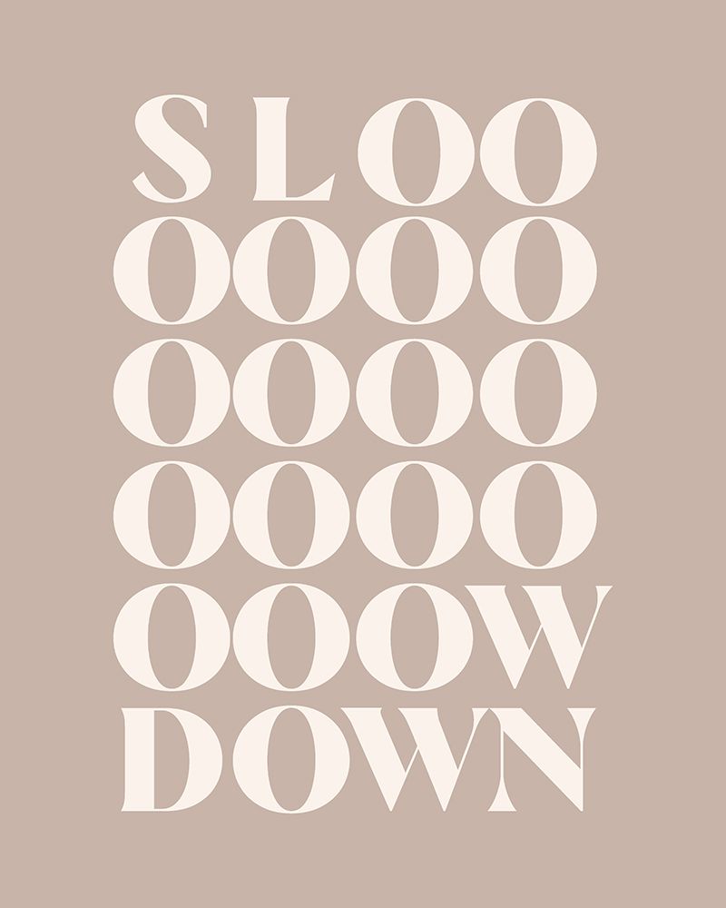Slow Down 4 art print by Beth Cai for $57.95 CAD