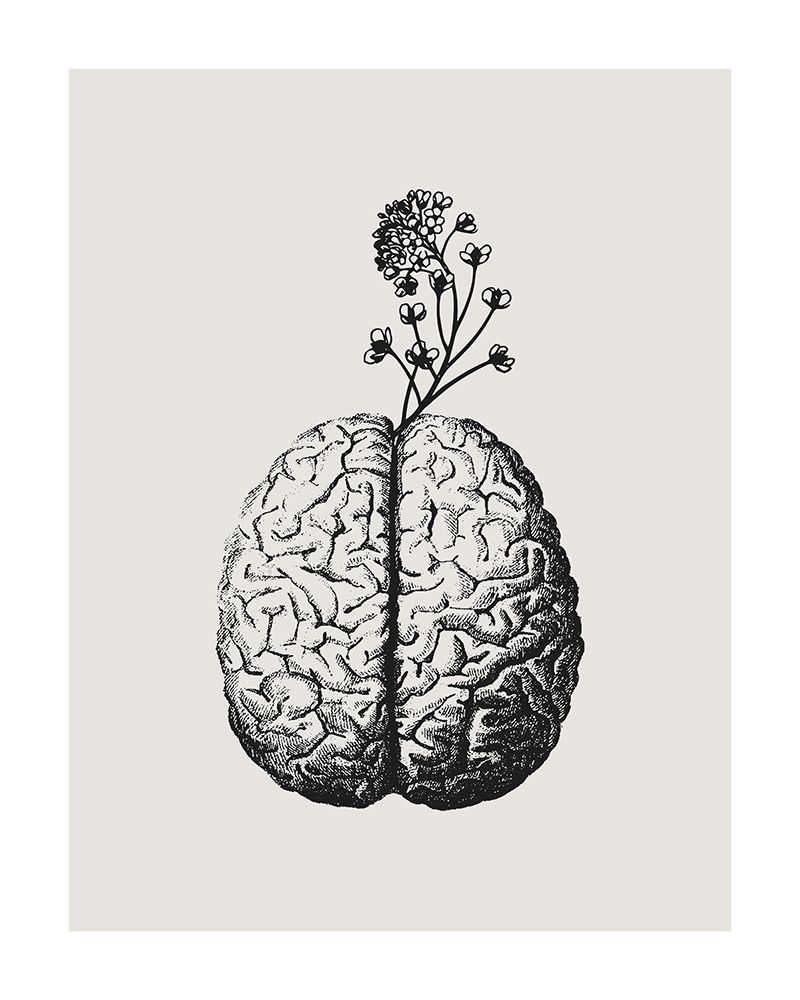 Brain Bloom art print by Beth Cai for $57.95 CAD