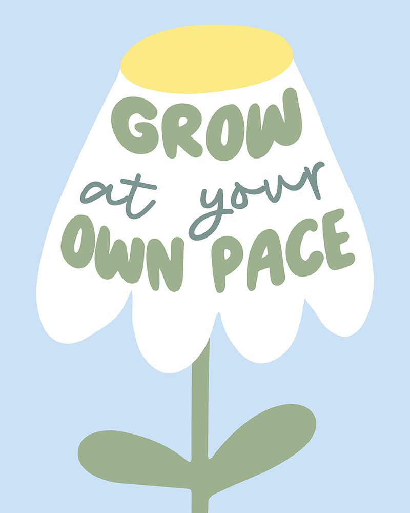 Grow At Your Pace art print by Beth Cai for $57.95 CAD