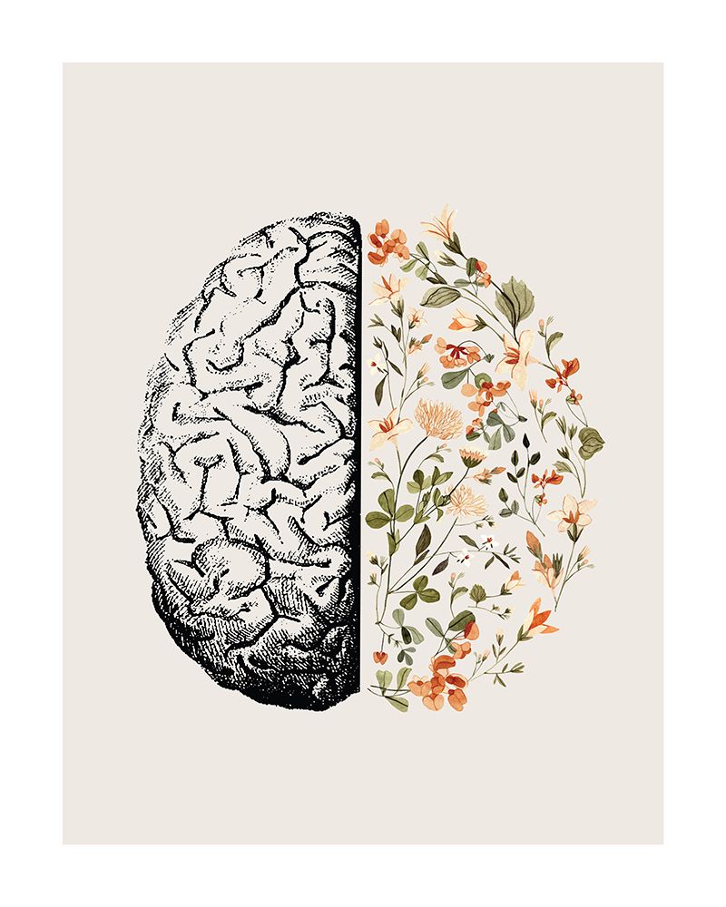 Brain Bloom art print by Beth Cai for $57.95 CAD