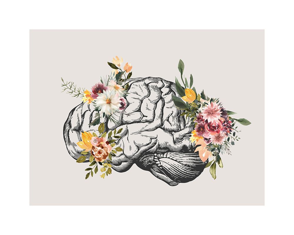 Brain Bloom art print by Beth Cai for $57.95 CAD