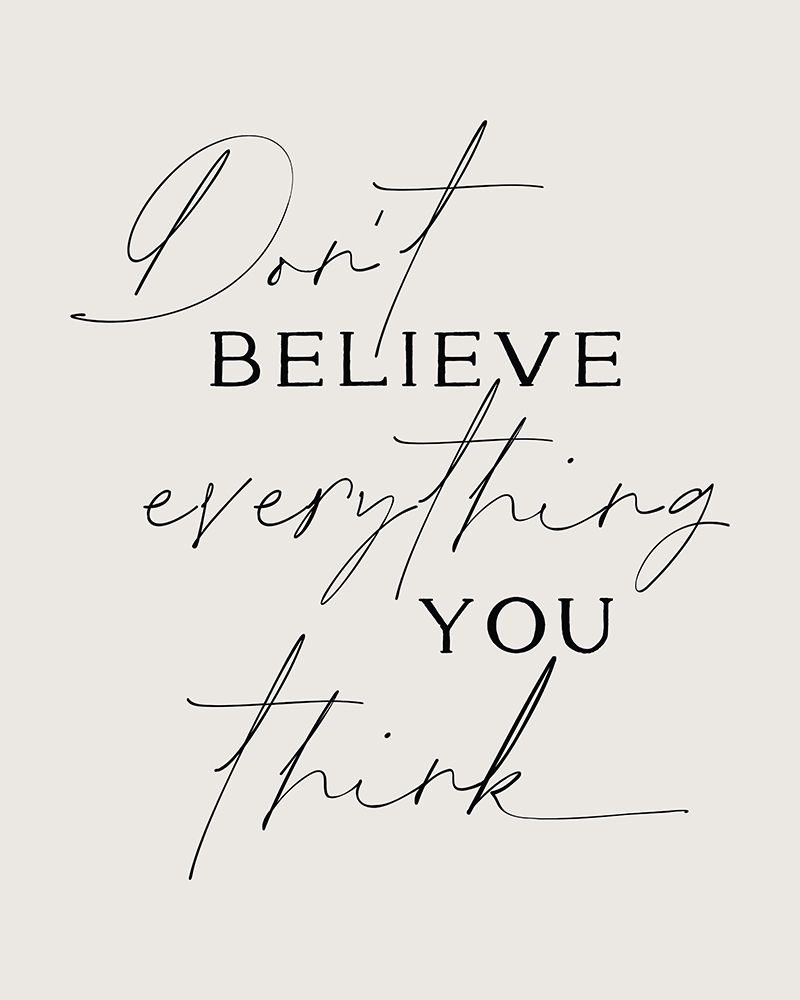 Dont Believe Everything art print by Beth Cai for $57.95 CAD