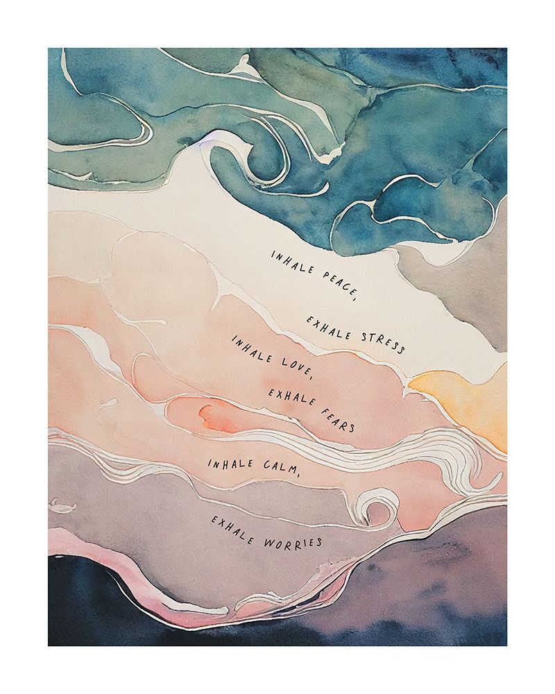 Inhalesequence art print by Beth Cai for $57.95 CAD