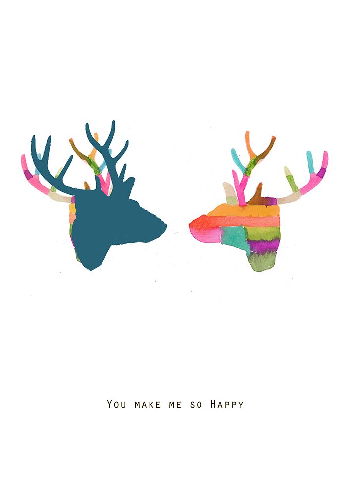 You Make Me so Happy art print by Louise van Terheijden for $57.95 CAD