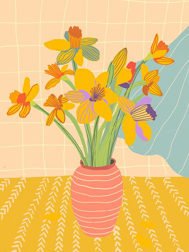 Daffodills art print by Gigi Rosado for $57.95 CAD