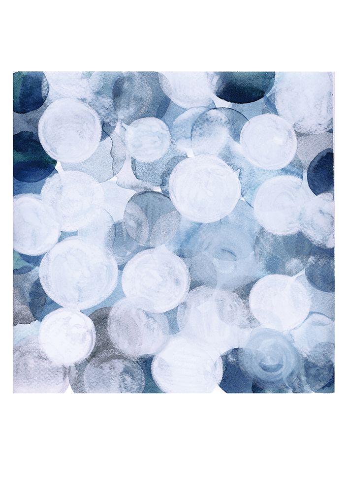 Blue Bubbles art print by Louise van Terheijden for $57.95 CAD