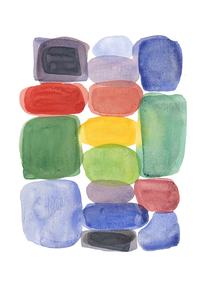 Color Blocks 2 art print by Louise van Terheijden for $57.95 CAD
