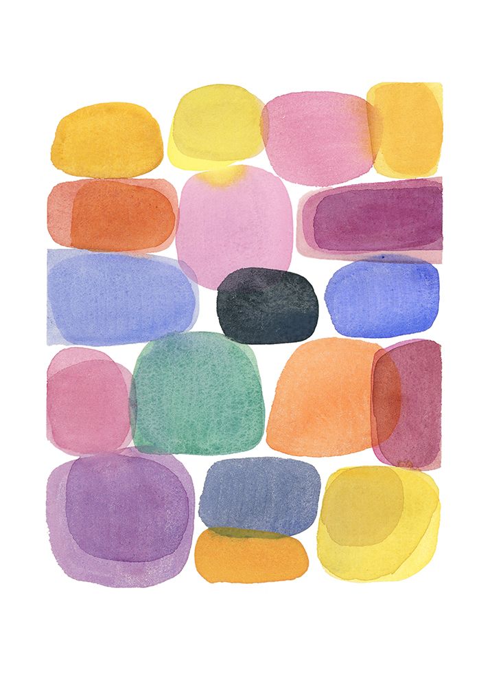 Color Blocks 4 art print by Louise van Terheijden for $57.95 CAD