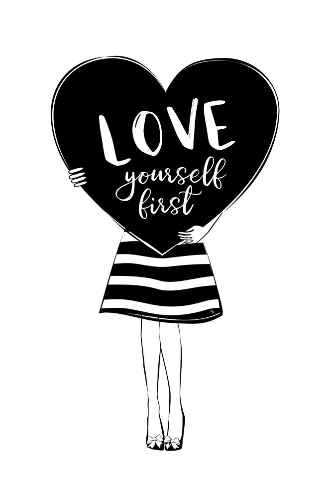 Love Yourself art print by Martina for $57.95 CAD