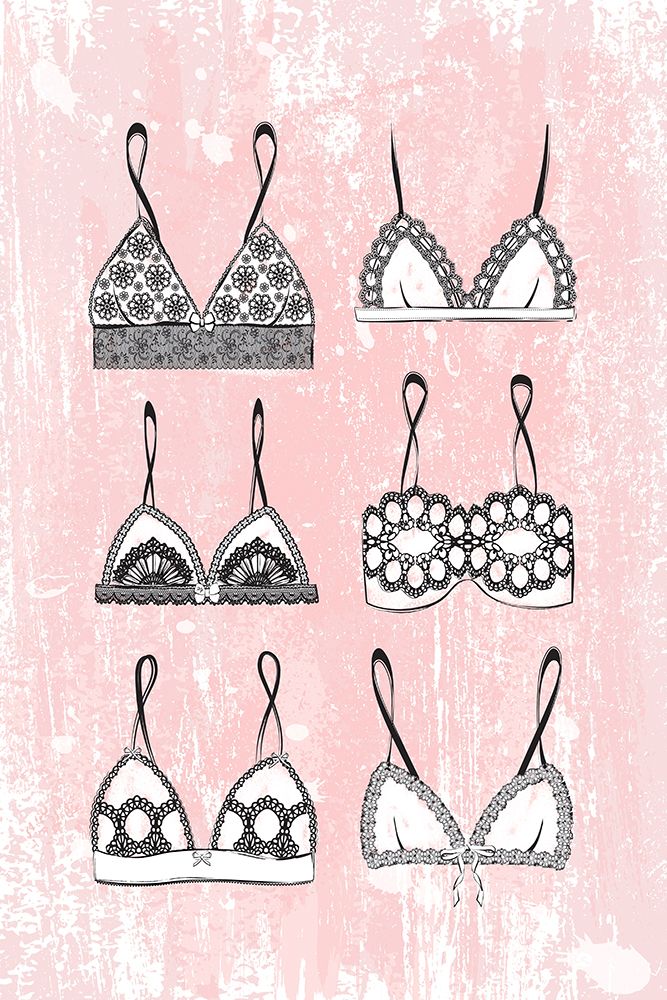 Pink Underwear art print by Martina for $57.95 CAD
