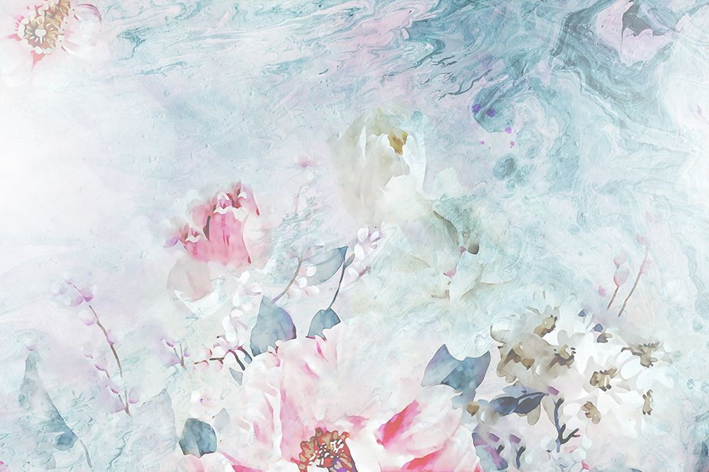 Ombre059flower art print by Rafal Kulik for $57.95 CAD