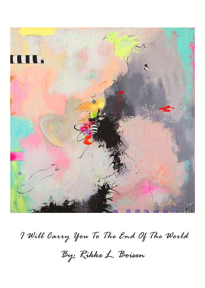 I Will Carry You To the End of the World art print by Rikke Londager Boisen for $57.95 CAD