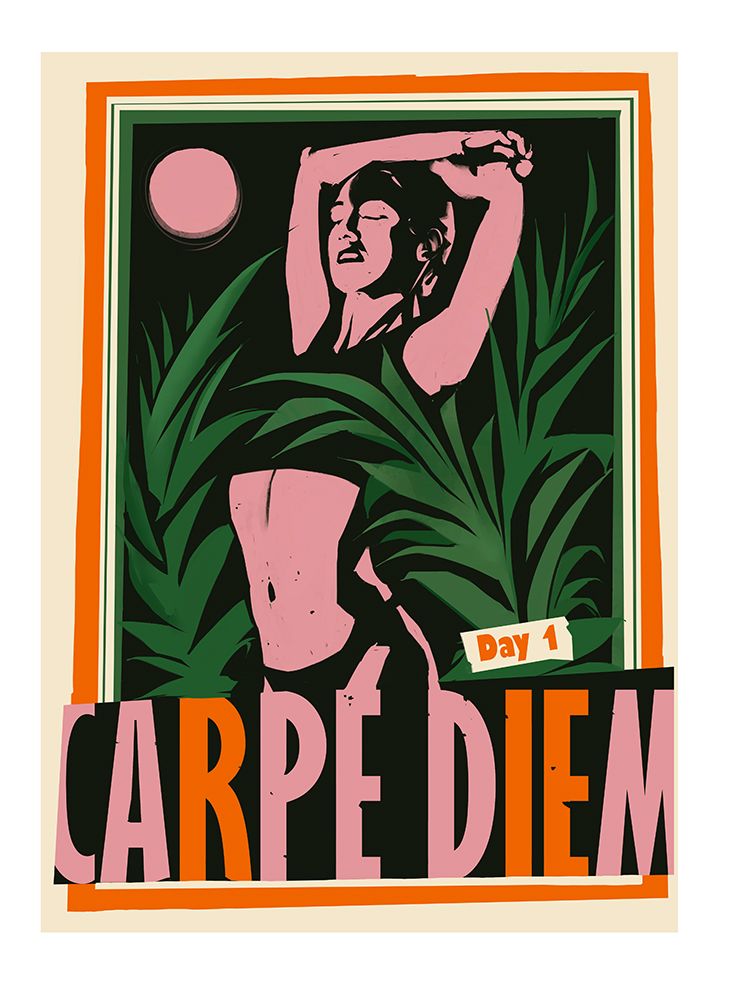 Carpe Diem Color art print by Dionisis Gemos for $57.95 CAD