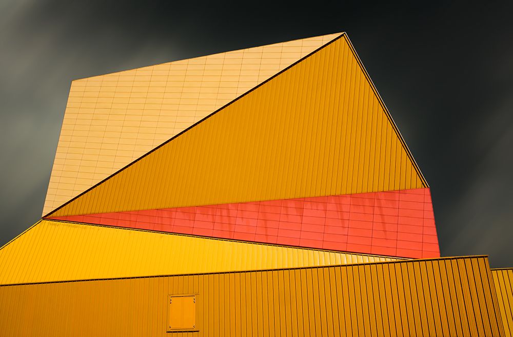 The Yellow Roof art print by Gilbert Claes for $57.95 CAD