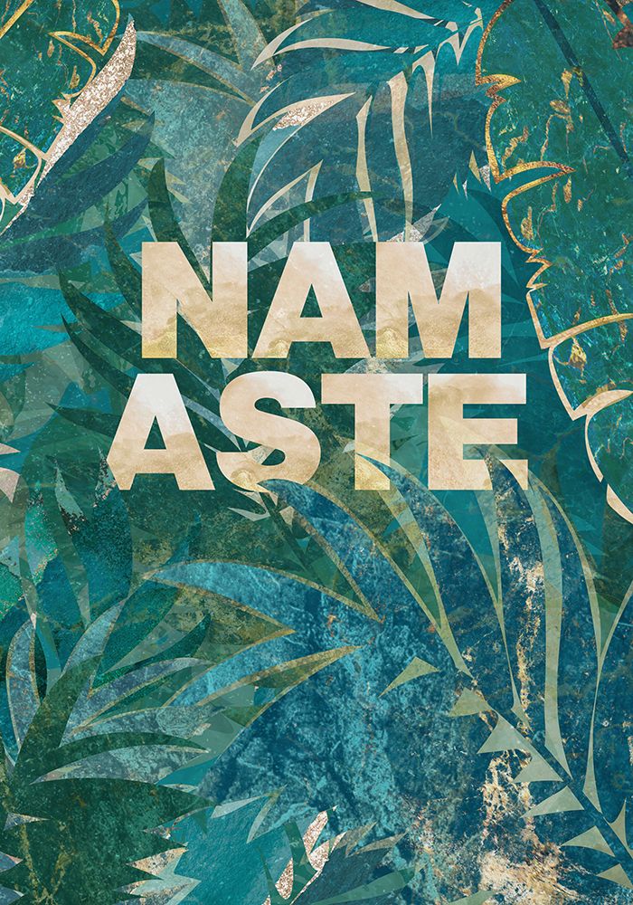Namaste typography art print by Sarah Manovski for $57.95 CAD