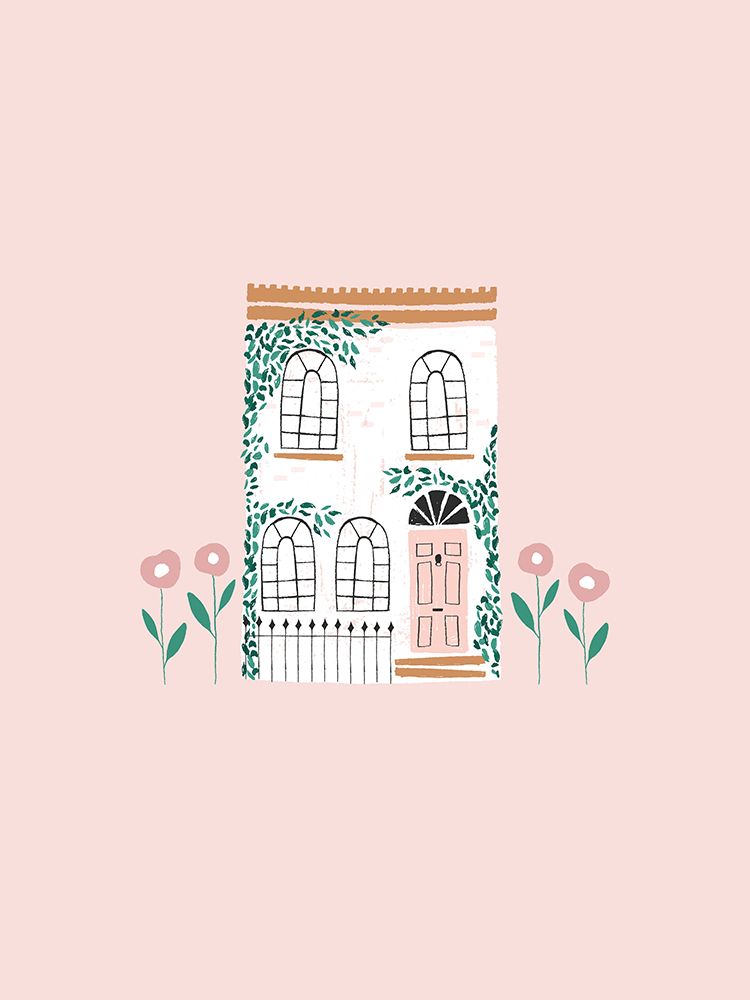 A Little House In London art print by Aislinn Simmonds for $57.95 CAD