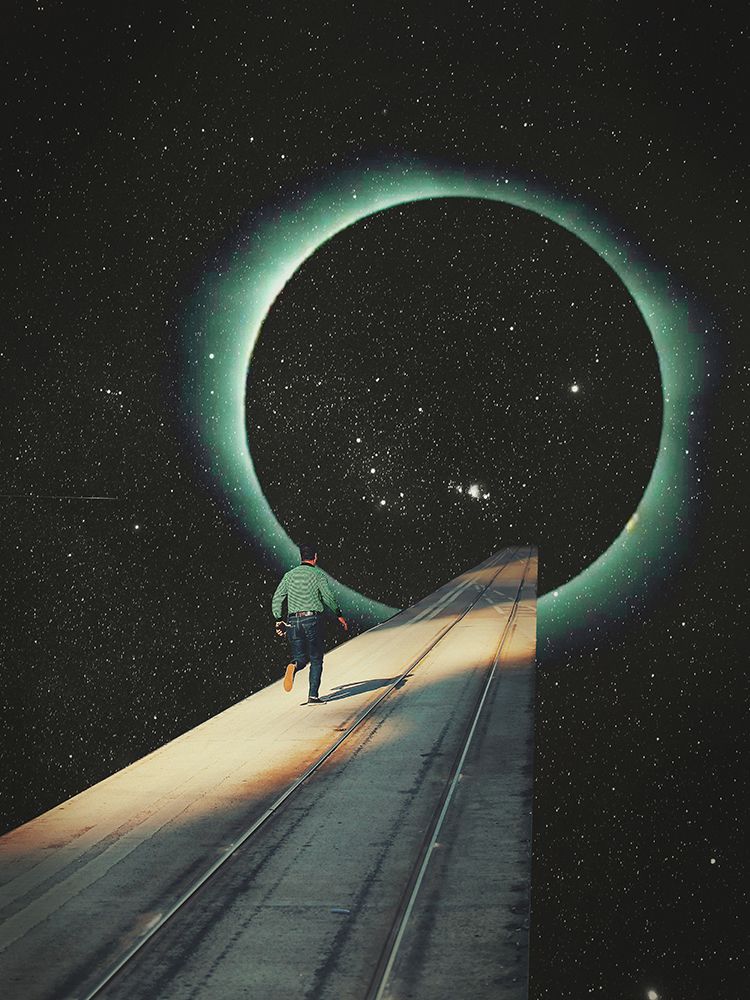 Escaping Into the Void art print by Frank Moth for $57.95 CAD