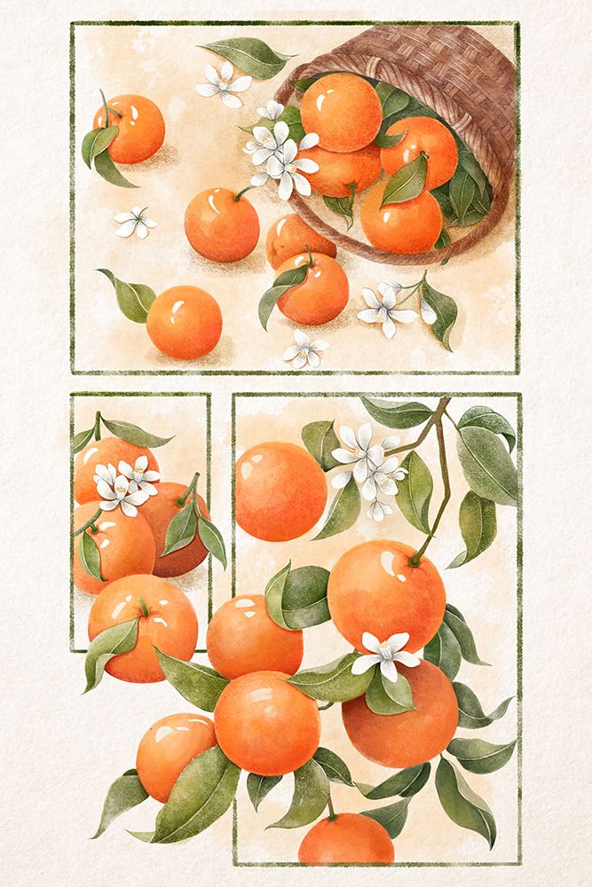 Orange Blossom Home art print by Xuan Thai for $57.95 CAD