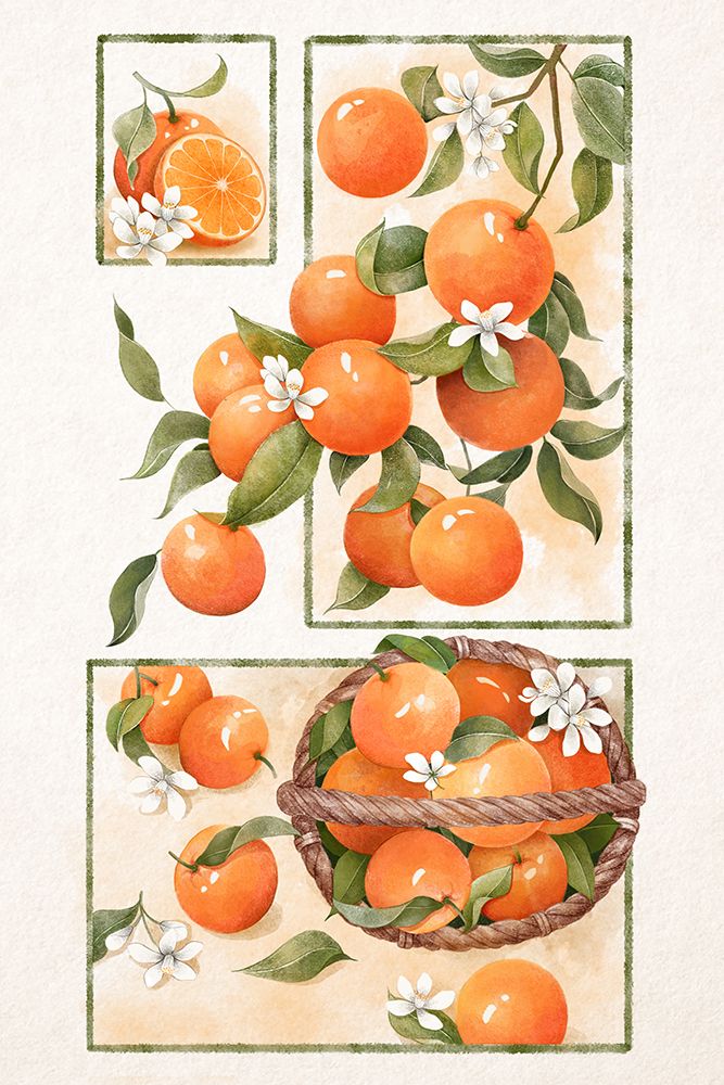 Orange Blossom Lock art print by Xuan Thai for $57.95 CAD