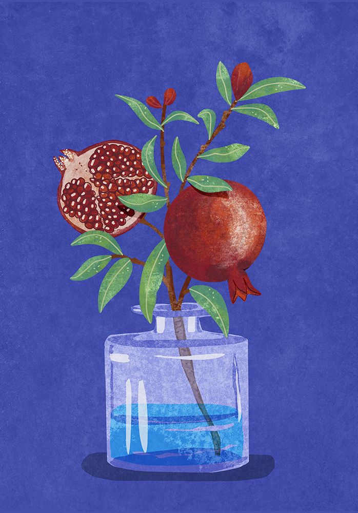 pomegranate in Vase art print by Raissa Oltmanns for $57.95 CAD