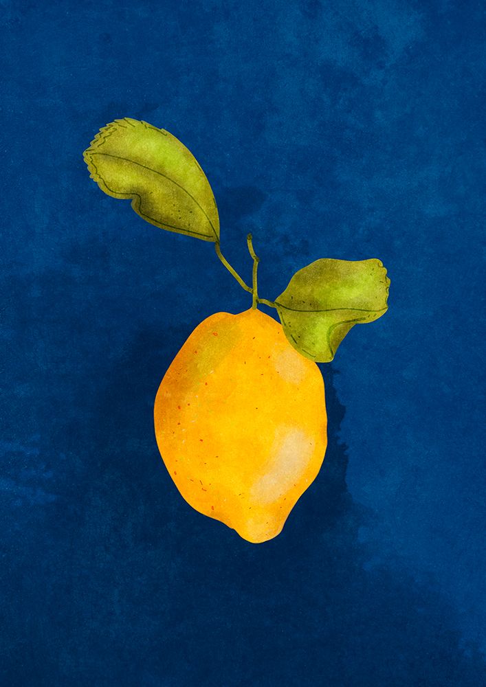 Just a little lemon art print by Raissa Oltmanns for $57.95 CAD