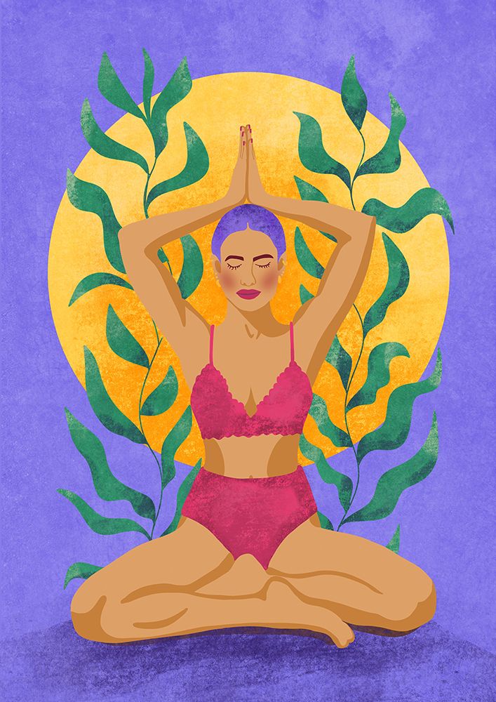 Meditation art print by Raissa Oltmanns for $57.95 CAD