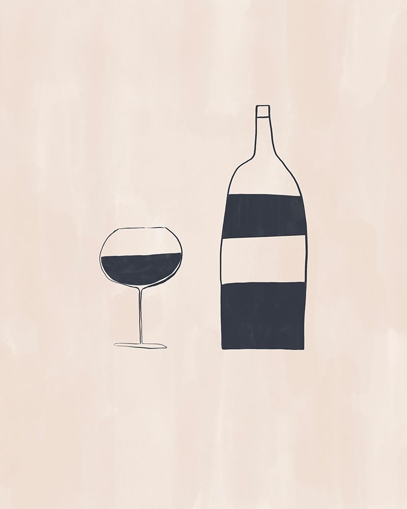 Wine art print by Ivy Green Illustrations for $57.95 CAD