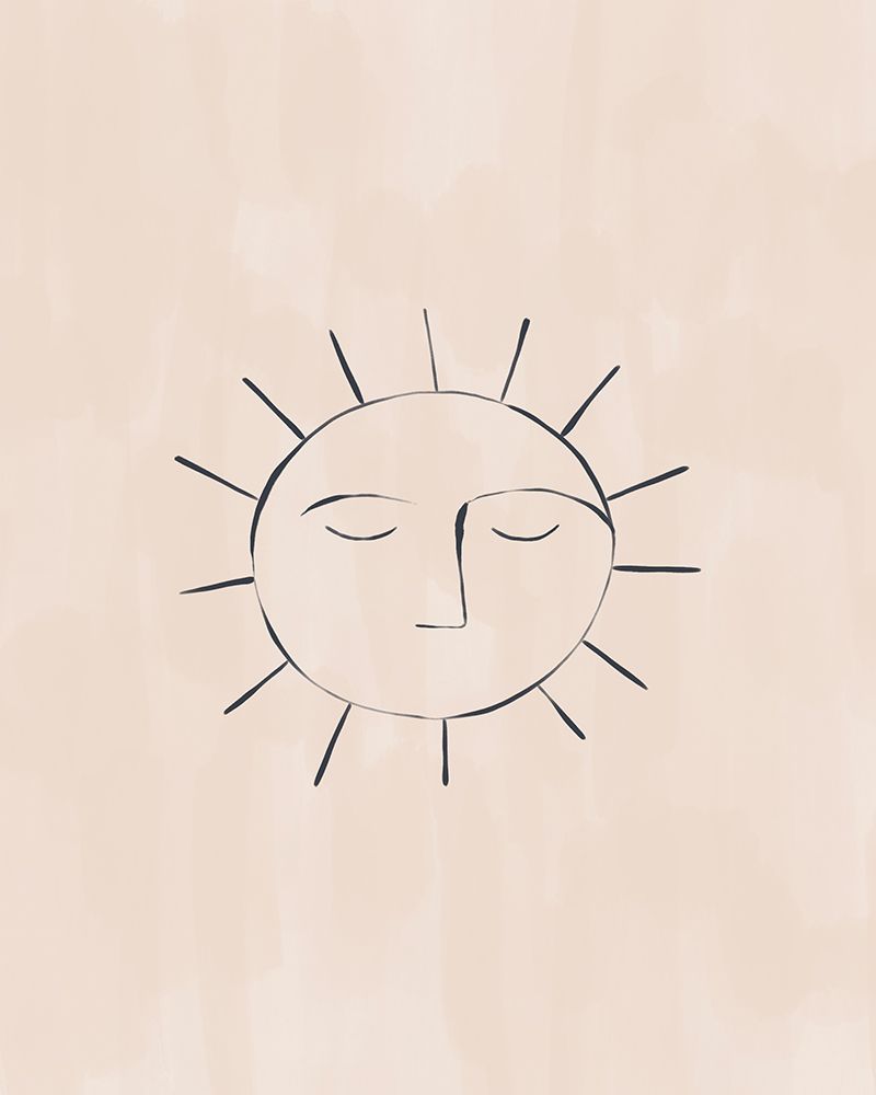 Sun art print by Ivy Green Illustrations for $57.95 CAD