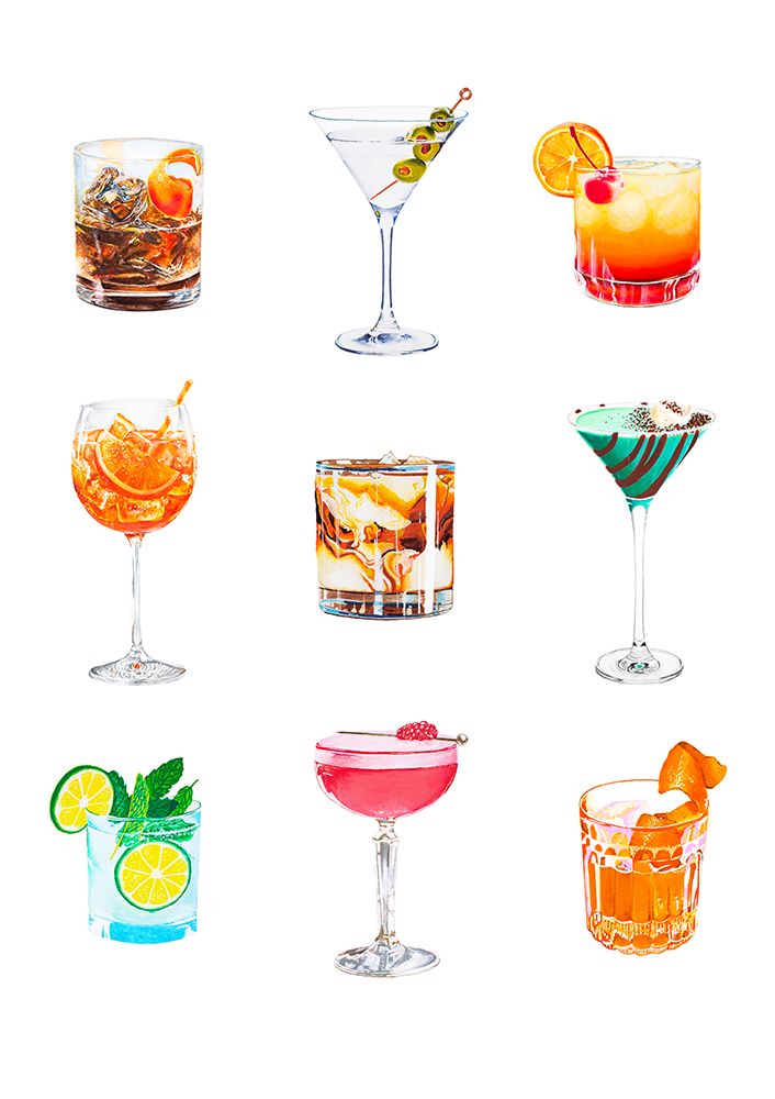 Cocktail Series art print by Julia Ockert for $57.95 CAD