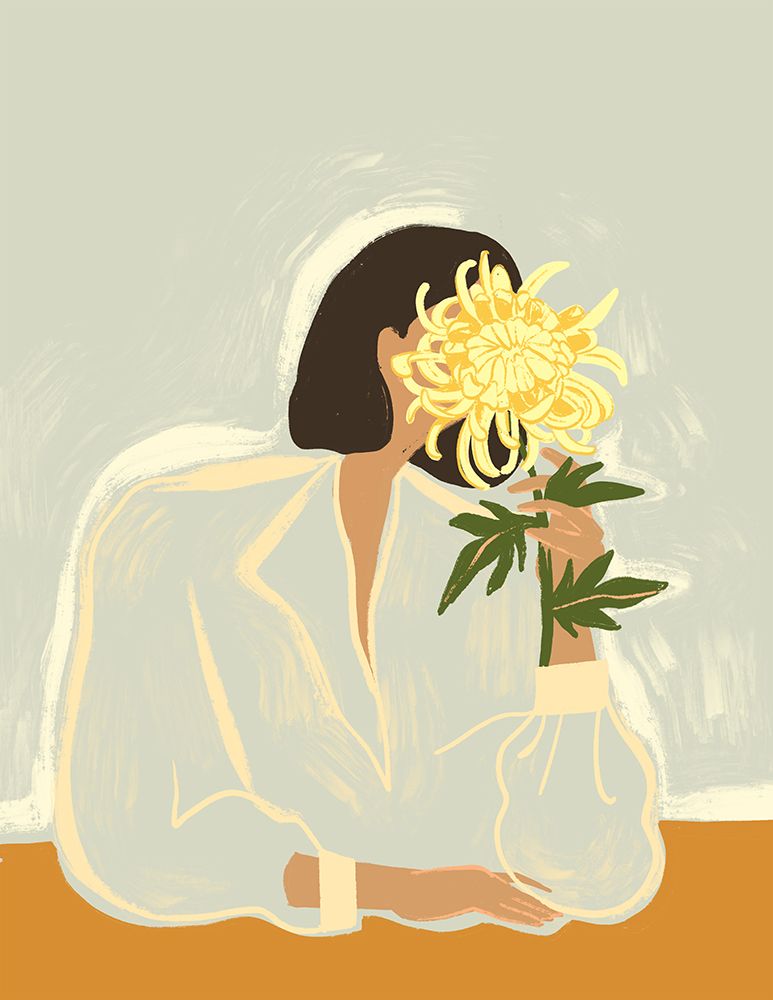 Thecrysanthemum art print by Arty Guava for $57.95 CAD