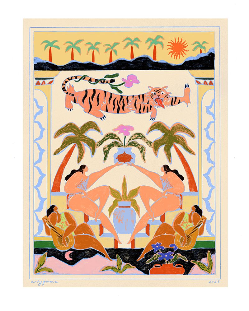 Tropicana art print by Arty Guava for $57.95 CAD