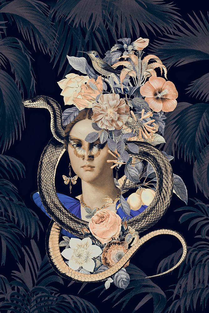 Snake Princess 2 art print by Andrea Haase for $57.95 CAD