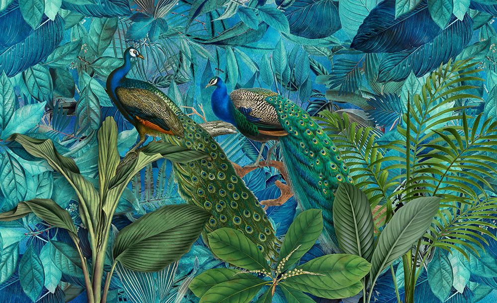 Jungle Birds Garden No1 art print by Andrea Haase for $57.95 CAD