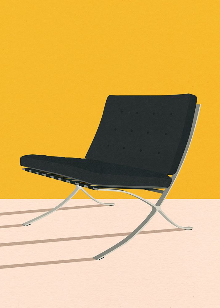 Barcelona Chair By Mies Van Der Rohe art print by Rosi Feist for $57.95 CAD