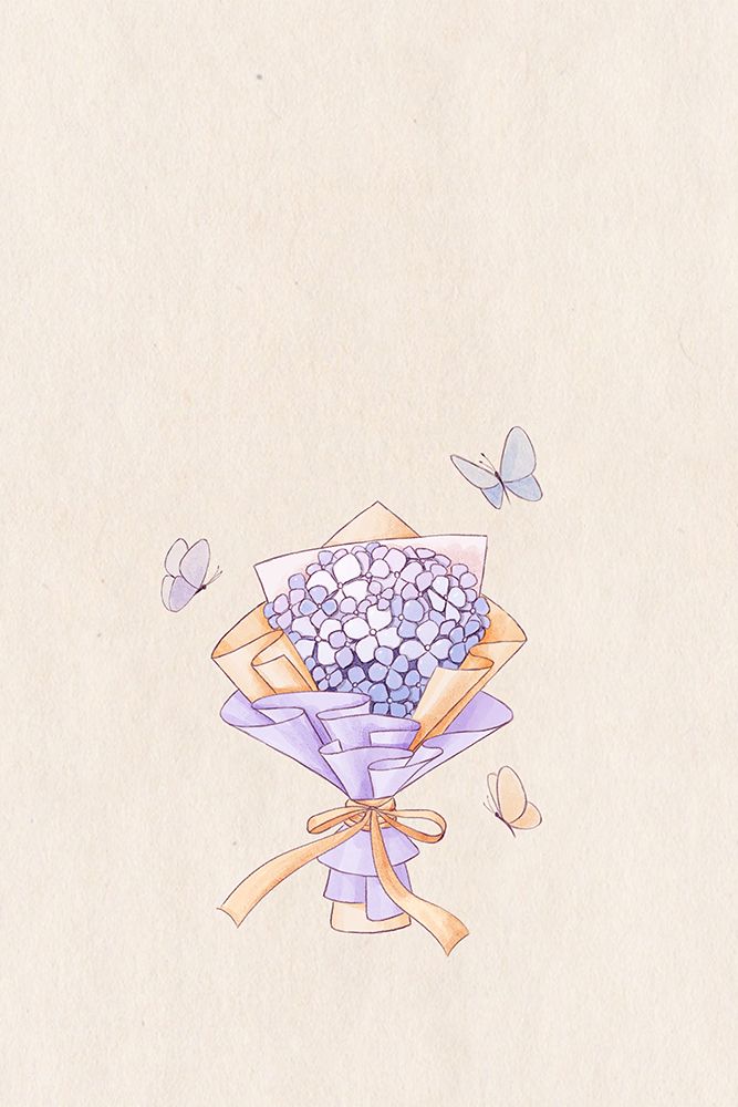 Hydrangea purple flower lock art print by Xuan Thai for $57.95 CAD