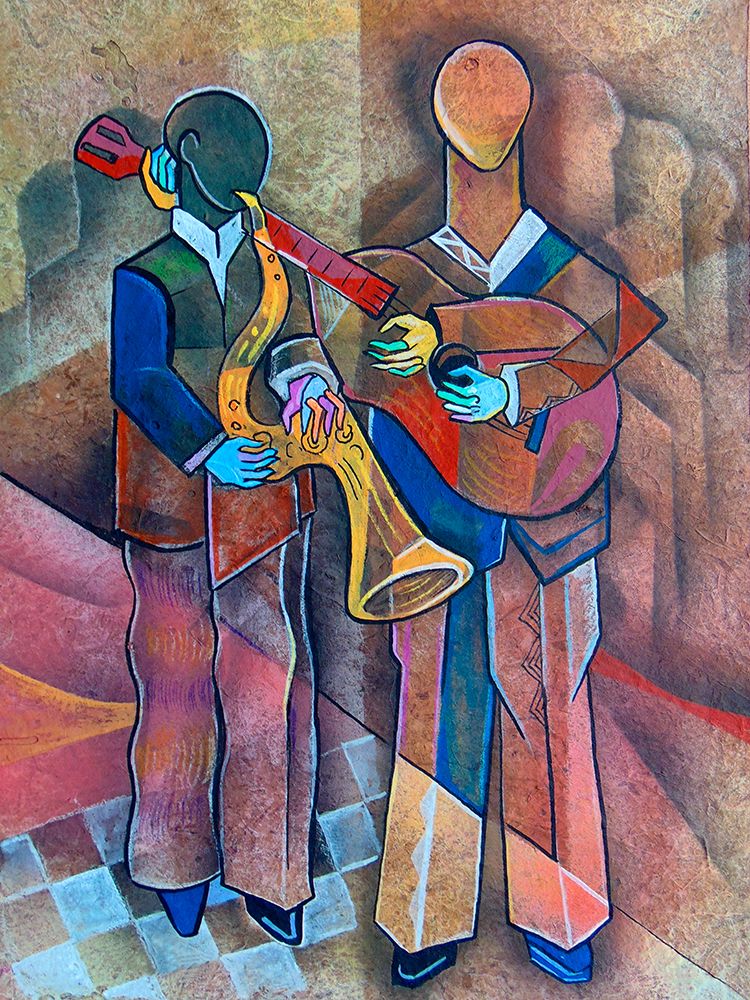 The Musicians art print by Ricardo Maya for $57.95 CAD