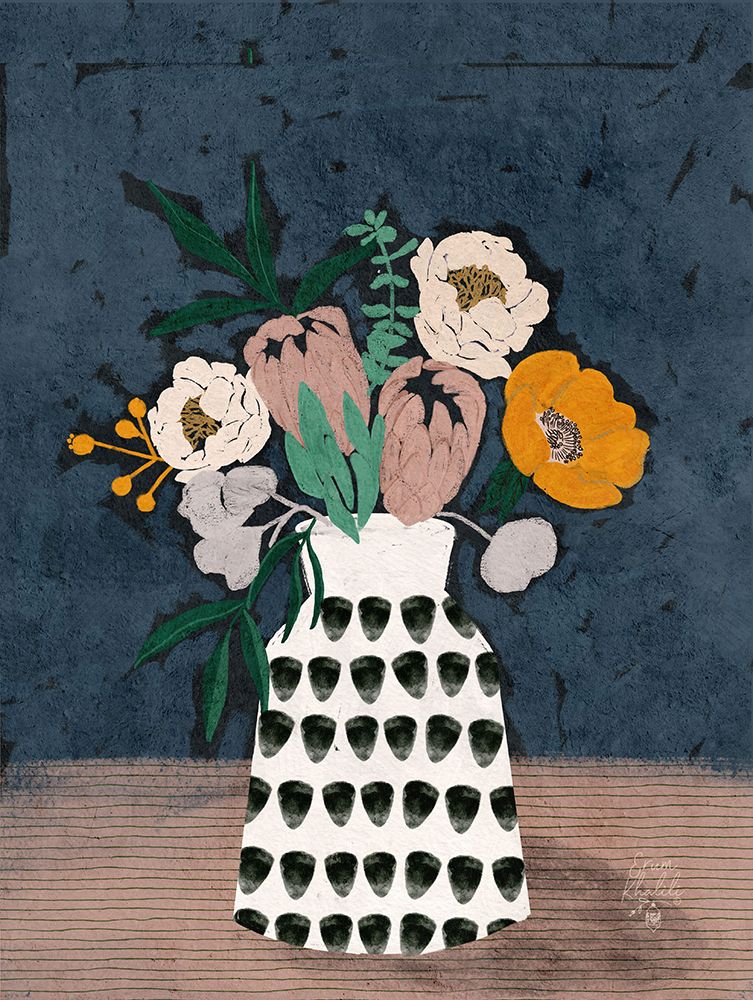 Moody Florals art print by Erum Khalili for $57.95 CAD